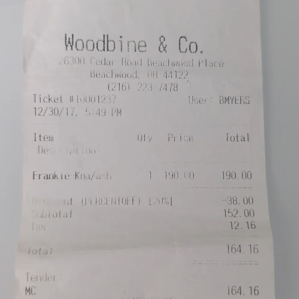 woodbine & Co. gently used